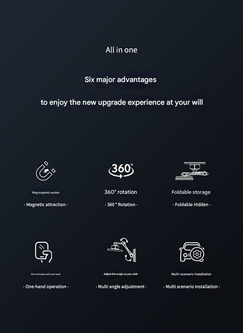 bansite 2025 New Clear Crystal Aluminum Alloy Mobile Phone Holder Magnet Air Vent Car Universal Holder Adhesive Clamp — view 4