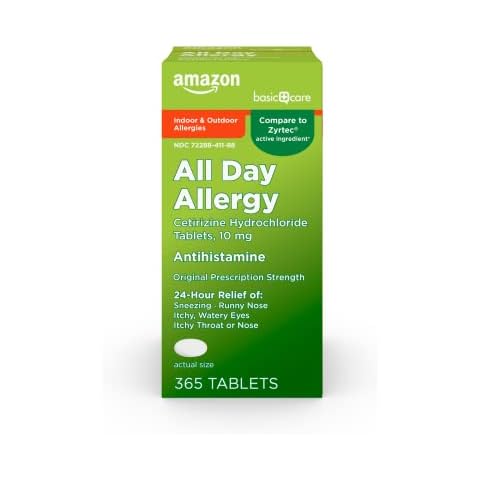 Amazon Basic Care Allergy Tablets Cover