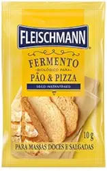Fermento Biológico Pão e Pizza Seco Fleischmann 10g