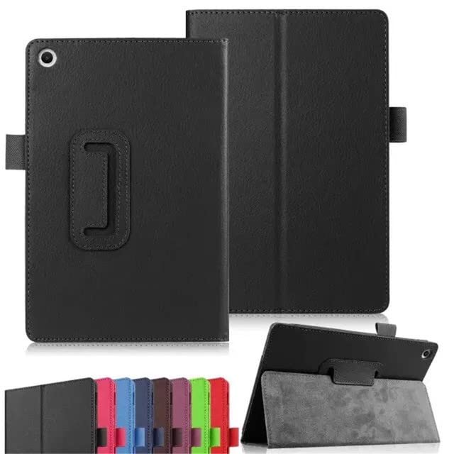 For tablets - Tablets & e-Books Mаɡпеtiс PU Leather Case For ASUSs ZenPad 10 Z300 Z300C/CL/M/CG Z500 10.1 inch Tablet Case For ZenPad C 7.0 Z170 8.0 Z380 Cover (Black ZenPad Z380 8.0)