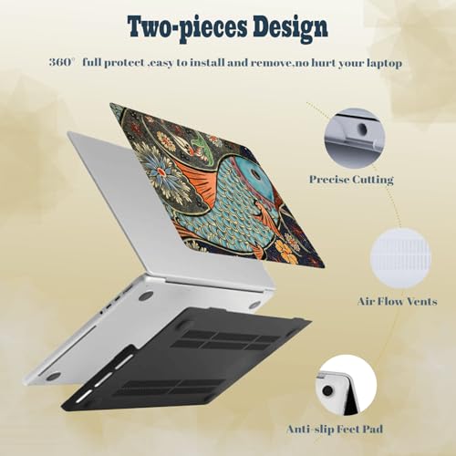 Carcasa Macbook Pro 13 para Evitar Arañazos con Estilo de Pez 5