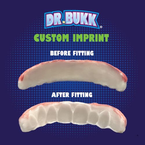 Dr Bukk BUKK Realistic Hollywood Style Funny Teeth - Bukk - Custom Fit Yourself At Home - Handmade In Usa - Novelty, Gag thumb #3