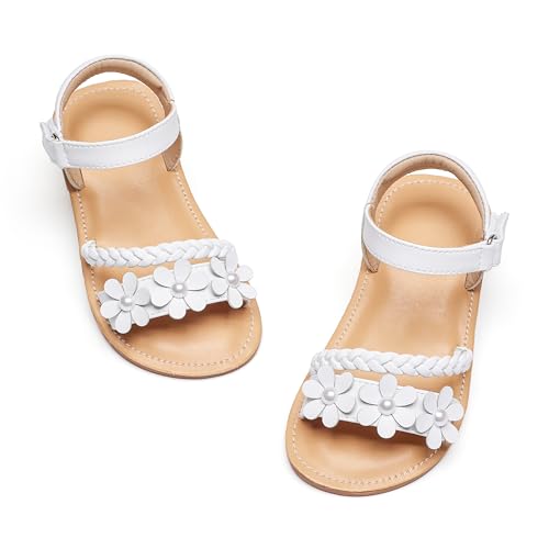 Image of GINFIVE Toddler Girls Sandals Girls Toddler Sandals Little Girls Kids Shoes