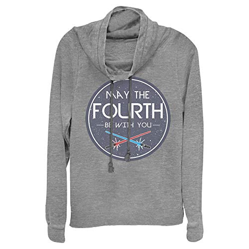 Camiseta Star Wars Fourth Circle manga larga de punto con cuello redondo para mujer