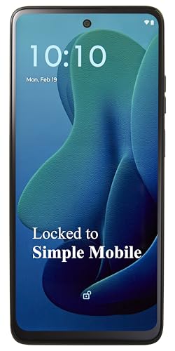 Image of Simple Mobile, Motorola Moto g 5G 2024, 128GB, 5000mAh Battery, 50MP Camera, Gray, Locked