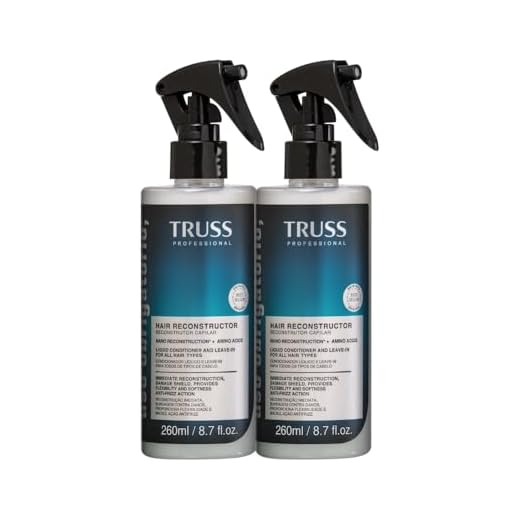 KIT 2 Uso Obrigatório Truss Tratamento Reconstrutor 260ml