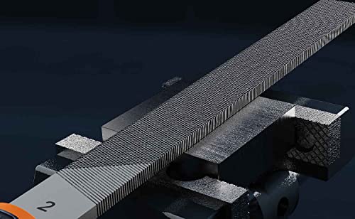 Presch Werkstattfeile Flachstumpf 200mm mit Kreuzhieb H2 - Dreiseitiger Hieb zum feilen rechtwinkliger Werkstücke aus Metall und Holz - Hochwertige Flachfeile 9 Presch Werkstattfeile Flachstumpf 200mm mit Kreuzhieb H2 - Dreiseitiger Hieb zum feilen rechtwinkliger Werkstücke aus Metall und Holz - Hochwertige Flachfeile – Bild 9