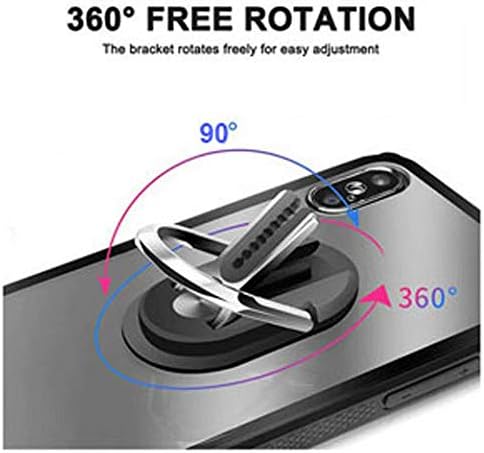 Miniatura 5 de Funda compatible con Nokia G300 5G  G300-5G Funda de montaje en coche 3 en 1 anillo soporte para teléfono, lona horizontal con clip para cinturón (3