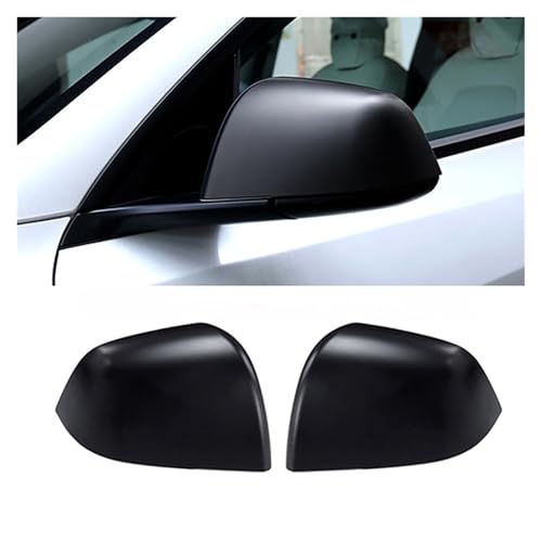Couvercle rétroviseur Tesla Model 3 style carbone pour sublimer vos trajets - 2