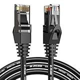 G-PLUG 10FT Ethernet Cable CAT6, Internet RJ45 Cable, Round Patch Cable Wire for Home/Office Interne