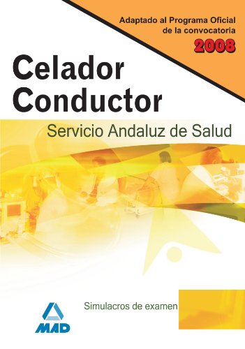 Portada de Celadores conductores del servicio andaluz de salud. Simulacros de examen