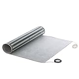 bathroom underfloor heating film kit for stone tile that requires minimal floor buildup