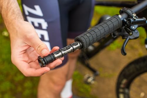ZEFAL Z Bar Tool - Kit Reparacion Tubeless Integrado en el Manillar - Multiherramientas y Kit Repara Pinchazos Bicicleta MTB Tubeless - Herramientas y Mechas Pinchazos MTB - 103g - imagen 2
