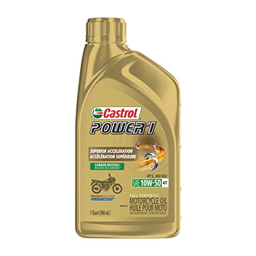 Huile Castrol Power 1 Racing 4T 10W50 pour libérer la puissance sur circuit de course