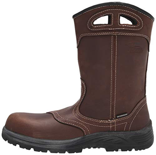 Image of FSI FOOTWEAR SPECIALTIES INTERNATIONAL womens Framer Wellington 10 inch Composite Toe Waterproof Slip Resistant Pull on Work Boots