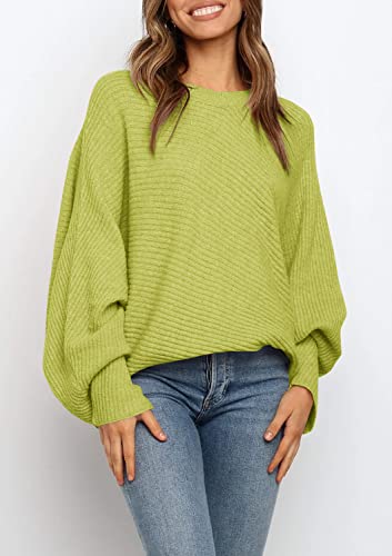 Image of Mafulus Womens Oversized Sweater Fall Winter Slouchy Pullover Jumper Tops