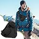 Lwuey Funktasche Brust, Radio Pouch Chest Harness Security Brusttasche Funkgeräte Brustgeschirr Walkie Talkie Halter Holster Tasche Funkgerätetasche Molle Gürtel Ausrüstung Brustgurt Umhängen Schwarz