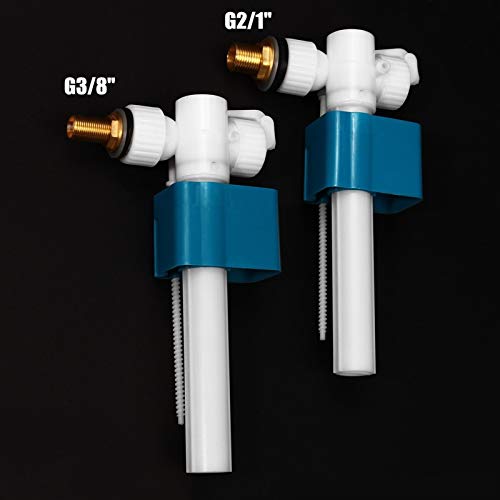 Mecanisme de chasse d'eau robinet flotteur WC G1/2 alimentation laterale - 5