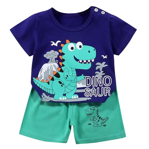 Generico Completo Bambino 2 Pezzi Body Estiva Neonato Set di Magliette Bimbo Completini e Coordinati Gentiluomo Cotone Lino Maglietta Pantaloncini Design Regalo Festivo per Ragazzi 1-4 anni