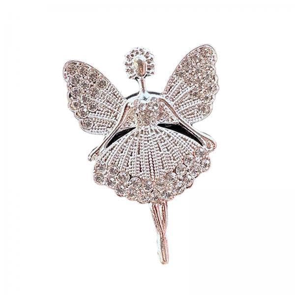 4xCar Aromatherapy Air Vent Clip Decorative Cute Air Conditioner Vent Diffuser Angel Silver-image-49