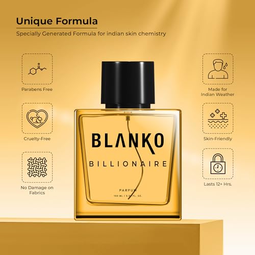 Image of BLANKO By King Billionaire Tlt Fresh Parfum 100Ml | Luxury Liquid Perfume For Clubs, Concerts & Night | Longest Lasting Mens Perfume With Time Lock Technology