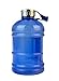 Multibrands® Gym Bottle Fitness 1890 ml, libre de BPA, XXL botella de 1/2 galones (azul)