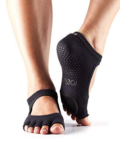 ToeSox Women's Plie Half Toe Grip for Yoga, Pilates, Barre, Dance, Toe Socks