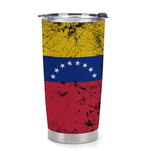 Posavasos para auto diseño bandera Venezuela 4 piezas miniatura 1