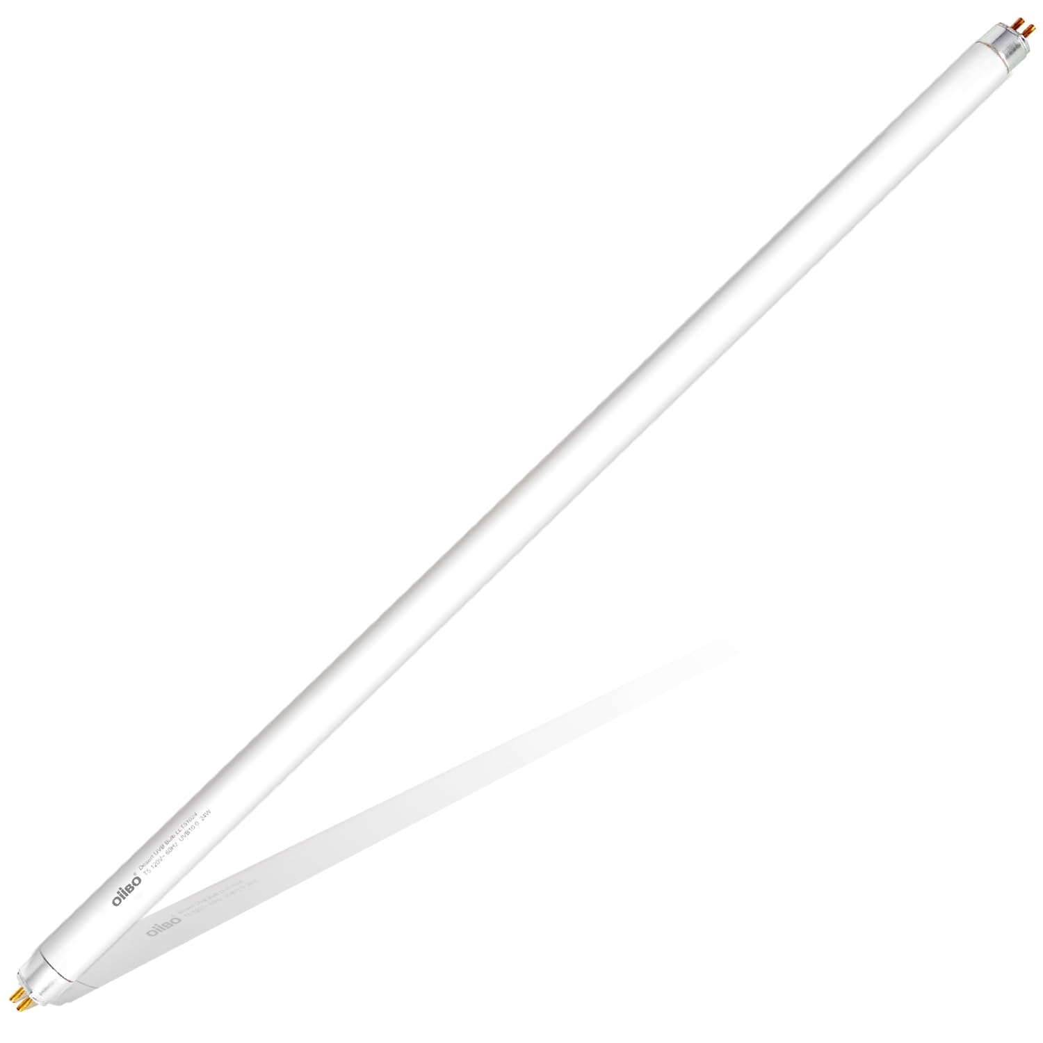 Oiibo T5 HO 10.0 UVB Lamp Bulb 22" L 24 Watts, Reptile UVB Lamp Tube for Bearded Dragon