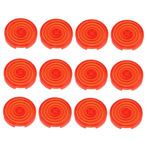 Rcniso 12pcs Injection Molded Anti Slip Button Cover For Kailh Cherry TTC Keyboards (Red)