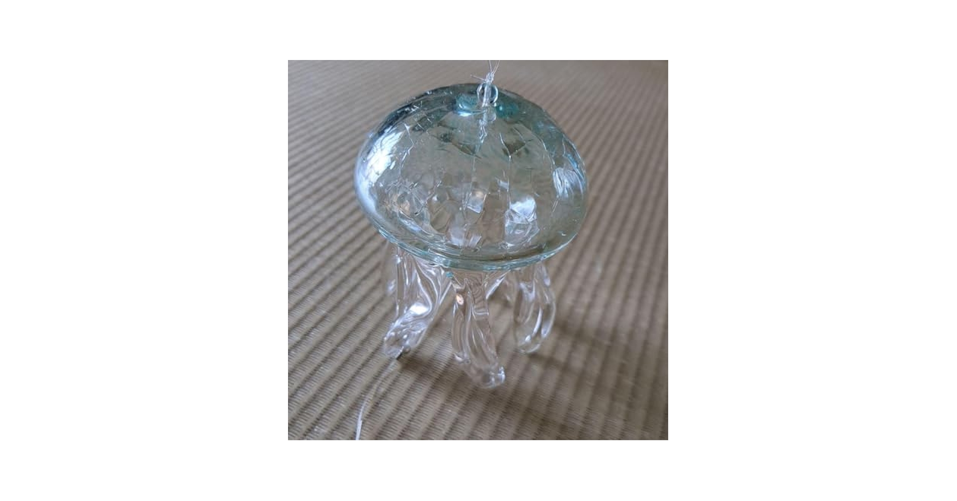 くらげ　風鈴　タクグラス　新潟　ガラス　クラゲ　薄緑色 Amazon.co.jp: くら 風鈴 タクガラス 新潟 ガラス クラゲ 薄緑色