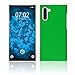Produktbild PhoneNatic Case kompatibel mit Samsung Galaxy Note 10 - Hülle grün gummiert Hard-case Cover