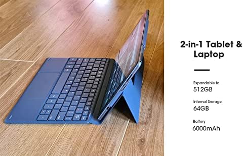 Miniatura 3 de CWOWDEFU Tableta para juegos de 10 pulgadas con teclado Android Tablet Octa Core 64GB 1080p Full HD INCELL pantalla táctil Tablet 2.4G  5G WiFi