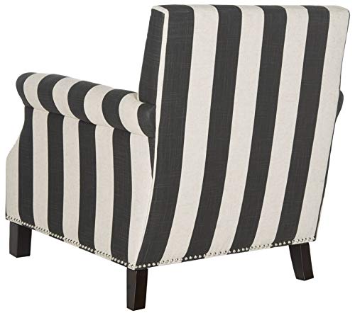 Safavieh Mercer Collection Charles Grey Linen Club Chair #TOP3