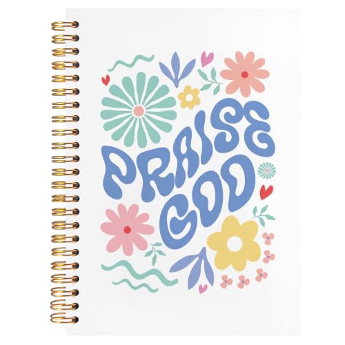 Carnet de notes preppy à spirale format A5 pour l'écriture quotidienne