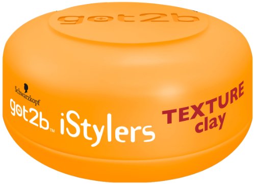 Got2b iStylers Texture Clay argile coiffante mate Schwarzkopf cire cheveux homme