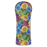 Einzigartige Hybrid-Kopfbedeckung mit Aquarell-Blumenmuster für Golf