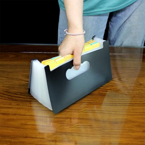 Evite la pérdida de recibos con el Organizador de Archivos A6 de 29 bolsillos para oficina y hogar 7