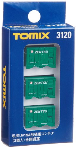 Conteneur UV19A TOMIX 3120 pour corriger le manque de réalisme des trains N