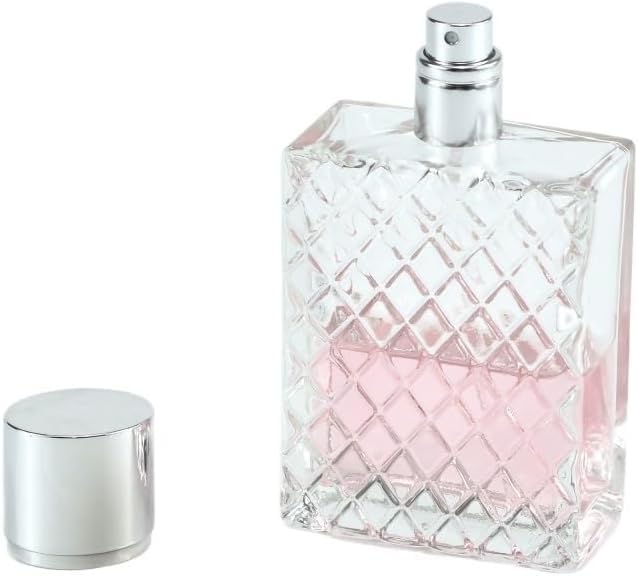 Mini Bottiglie Di Profumo Da Viaggio, Atomizzatore Di Profumo 1pc 95ML Bottiglia Vuota Di Profumo Spray Di Cristallo, Contenitore Di Profumo Contenitore Sub Contenitore Da Viaggio Portatile Ricaricabi