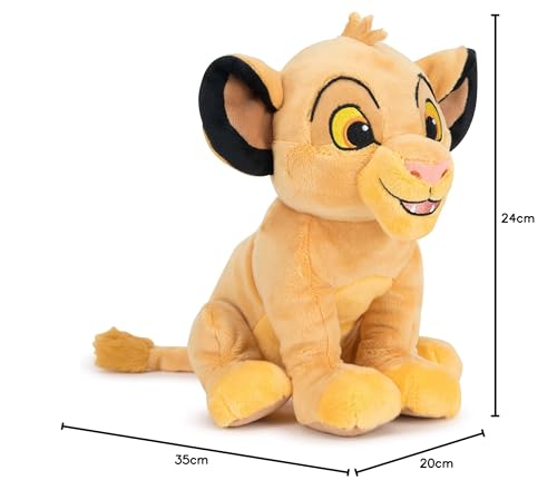 Disney der Löwen König Simba Refresh, 35cm, Umarmung, Plüsch, ab 0 Jahren