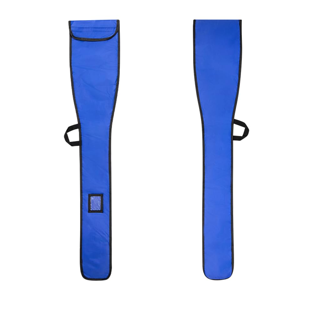 equlup 1310x250mm/51.6x9.8in Oxford Cloth Paddle Storage Bag, Dual Layer Canoe Kayak Paddle Protective Carrying Bag for Touring Paddles and Splits