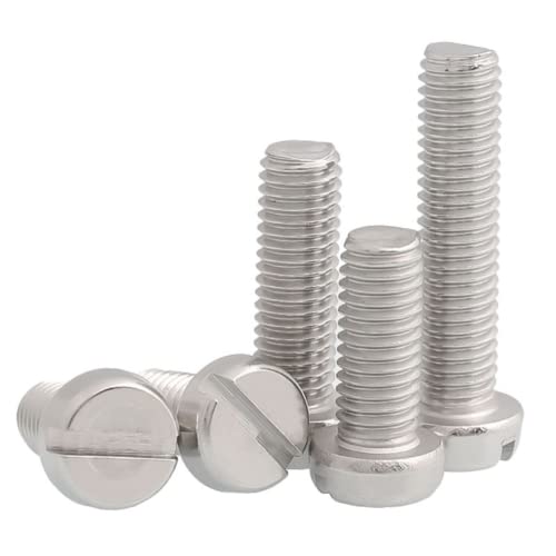 Vis fendues M1,6 x 10 mm acier inoxydable 304 lot de 100 pour usinage mécanique et électricité - 4