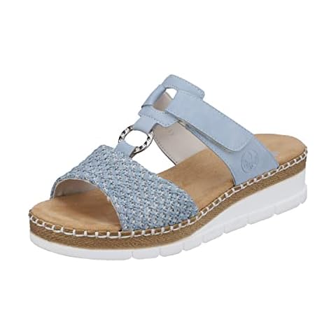 Mules Rieker V1243 Bleu Cover