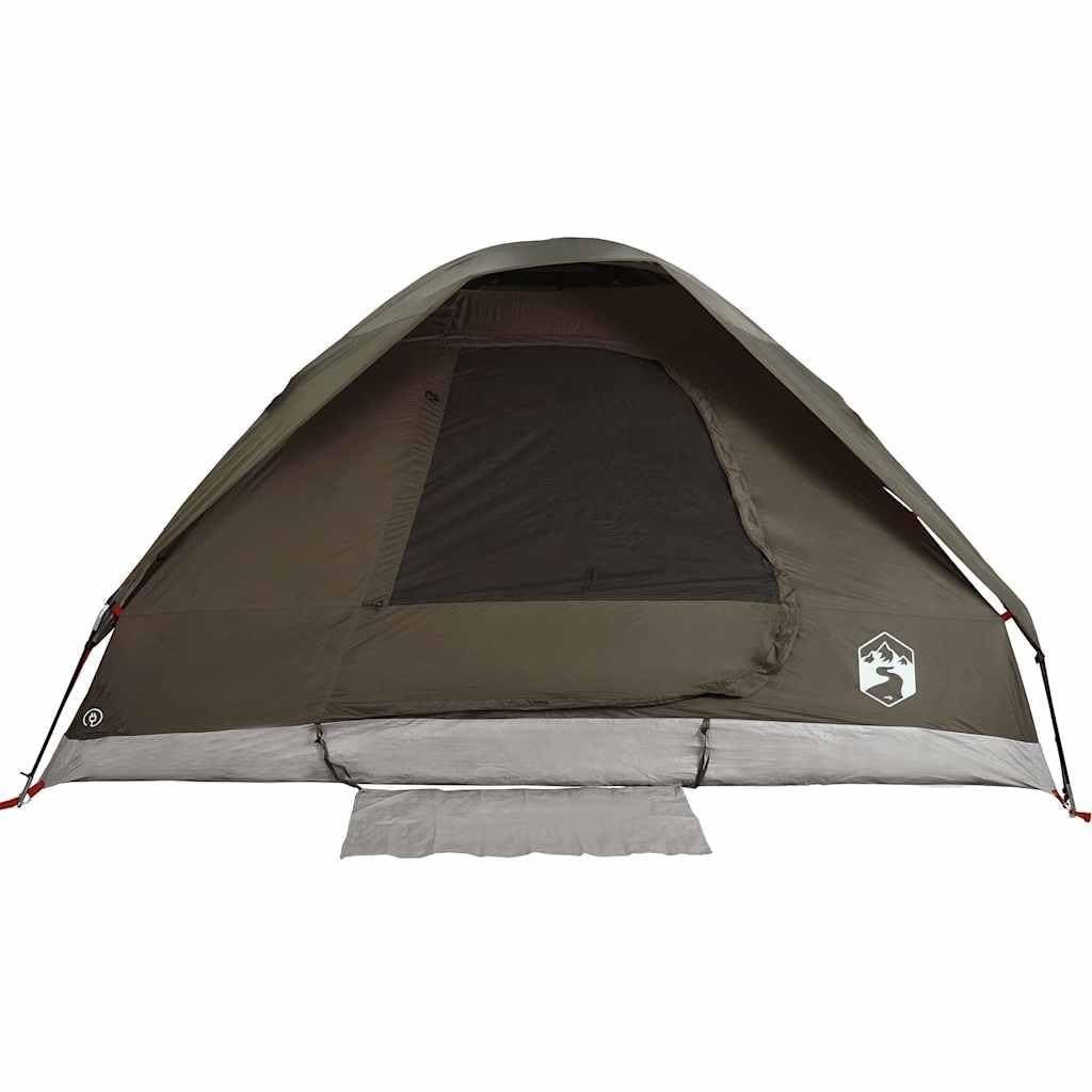 Genérico Tienda de campaña iglú para 2 Personas Impermeable marrón,Deportes,Actividades al Aire Libre,Camping y Senderismo,Tiendas de campaña,4009640