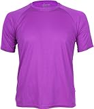 Basic Funktions - Sport T-Shirt in vielen Farben Farbe Violet Größe XXL