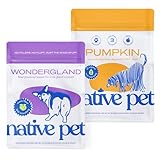 Native Pet Pumpkin Powder for Dogs (120 Scoops) & WonderGland Anal Gland Treatment (60 Scoops) - Prevent Scooting with All-Natural Organic Fiber for Dogs, Digestive & Gut Health Support