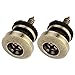 Leimezsty 2Pcs Metal Guitar Strap Locks Button, Mushrooms Head Electric Guitar Strap Locks