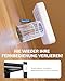 DEWENWILS Funksteckdosen mit Fernbedienung, 3680 W, Magnetische Ein-Tasten-Schalter, 30 m Reichweite, Vorprogrammiert, kabelloses Steckdosen-Set für Lampen, Haushaltsgeräte, Weiß