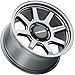 Vision 351 FLOW Custom Wheel - 17x8, 30 Offset, 5x114.3 Bolt Pattern, 76.1mm Hub - Satin Gray Rim